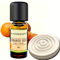 BIO Orangenöl + Duftstein im Set - 100% naturreines ätherisches bio Orangenöl süss von WUNDERKRAFT.BIO, Aromatherapie & Diffuser geeignet, 10ml Aromaöl
