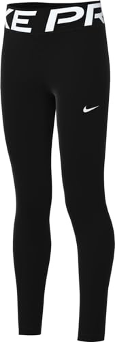 Nike Mädchen Hose G Np Df Tght Se+, Black/White, FN9021-010, XL