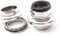BMX Headset 1 Inch KHE with Thread Chrome Only 148 g Old School