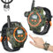 Walkie Talkies Recargables para niños Radio Walky Talky con Linterna Juego para niños al Aire Libre Interphone Regalos para niños y niñas