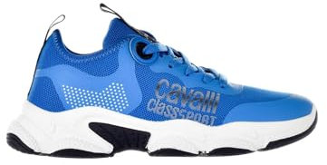 Cavalli Class Herren-Sneaker CM8635, Blau, blau, 43 EU