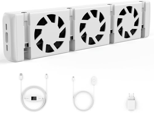 HOPPE'S HOPPE'S Radiator Fan, Smart Heating Fan, Durable Radiator Amplifier, Increases Heating Efficiency, Saves Energy and Costs