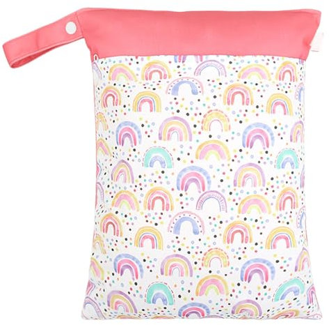 2 Reißverschlusstaschen, wasserdichte Tasche, Wickeltasche, Organizer, Tasche für nasse Badeanzüge, wiederverwendbar, waschbar, Schwimmen, Yoga, Sporttasche, tragbare Reisetasche für schmutzige Kleidu