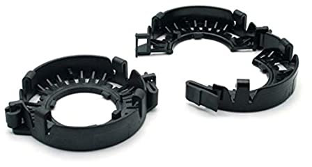 Veesper 2pcs Auto HID Xenon -Lampen -Lampenhalter, Auto -Xenon -Lampenhalter, HID -Lampenhalter Ringe Scheinwerfer Rettungsringe Adapterersatz Ersatz