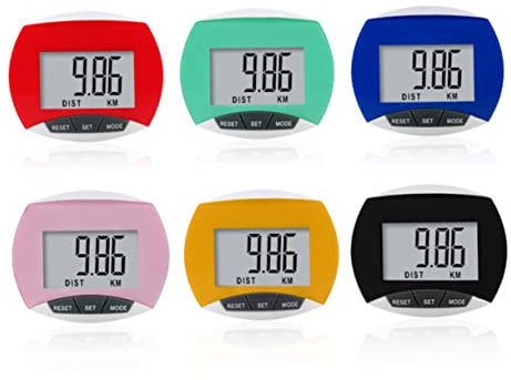 CORHAD Multifunktionaler Großer Bildschirm Pedometer Tragbarer Kalorienzähler Schrittzähler Fitness-informationsgerät Sportzubehör Für Damen Und Herren