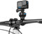SUREWO Supporto magnetico a sgancio rapido per manubrio della bici, supporto per manubrio della moto con base ammortizzante compatibile con Go Pro Hero 12/11/10/9/8/7/6/5 nero, DJI Osmo Action 4/3 e
