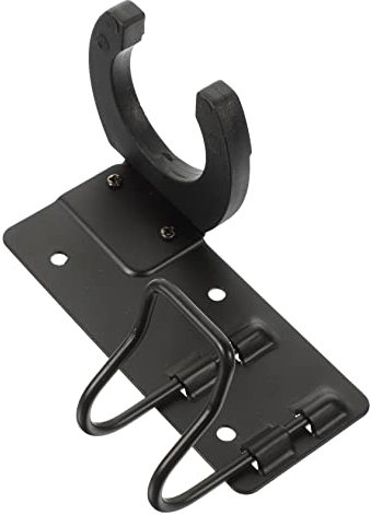 JOINPAYA Wall-mounted Metal Microphone Hanger Hook Cable Rack, Universal Mic Holder for Ktv and Stage, Single Sturdy Mic Storage Hook for Household Use