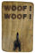 FTWDesign Woof! Woof! Wandhaken für Hundeleinen