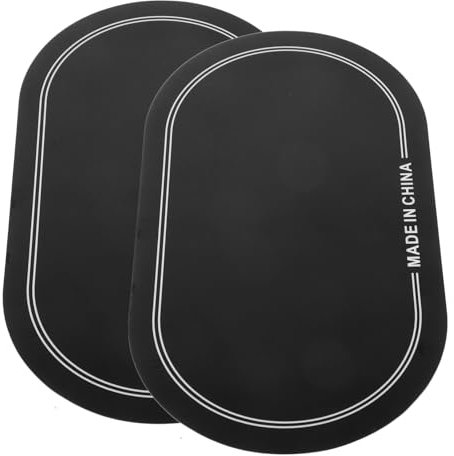 OFFSCH Trommeln 2st Bassdrum-aufkleber Trommelfellschutz Kick-drum-patch Kick-drumhead-patch Kick-drumhead-schutz Kick-drum-pedalpad Drum-patch Für Drum Trommelfell-patch Das Haustier Black