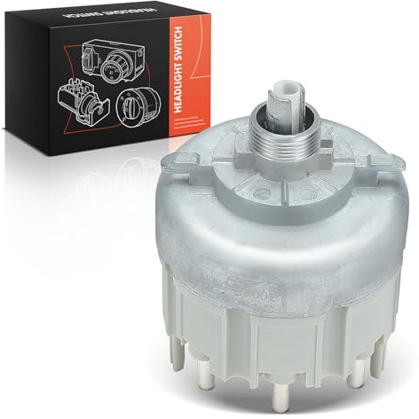Frankberg Interruttore principale della luce a 13 Poli 0005456204 | Compatibile con: Classe C W202, Classe S Coupé C126, Classe E W124, Classe E Modello T S124, SL R129, Classe S W126