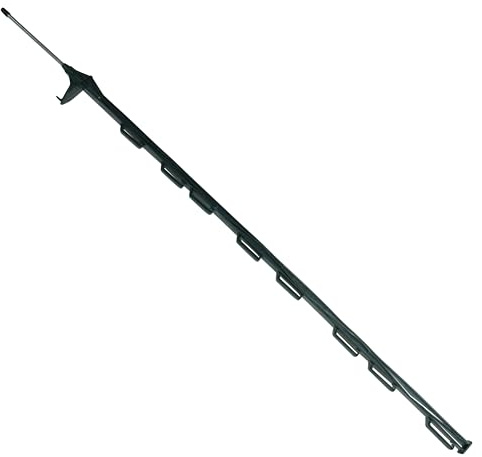 Electric Fence Poly Posts 4ft X40 (Various Colours Fencing Stake Plastic 1200MM) (Green)