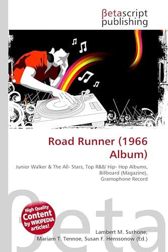 Road Runner (1966 Album): Junior Walker & The All- Stars, Top R&B/ Hip- Hop Albums, Billboard (Magazine), Gramophone Record