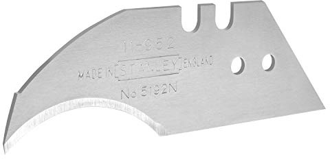 STANLEY 0-11-952 - Hoja de cuchillo gama estandar concava 5192-5 hojas