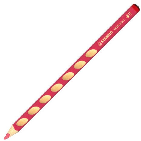 Ergonomischer Buntstift für Rechtshänder - STABILO EASYcolors - Einzelstift - rosa