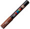 Uni-Ball Posca Extra Fine Bullet Tip Marker - Brown
