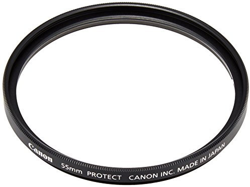 Canon Original - Filtro protector para objetivos de 55 mm, Negro