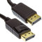 DisplayPort Männlich Stecker Zum Stecker Video Kabel Vergoldeten 0,5 m 50 cm Sicherungslasche [0.5 Meter/0,5m]