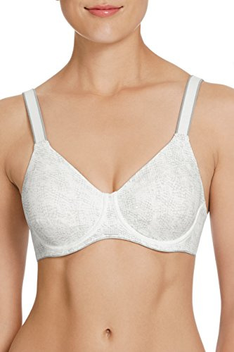 Berlei Women’s High Performance Underwire Sports Bra - Non Padded, high Impact, Maximum Support, White (P79 White), 38B, 1 Piece