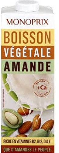 Monoprix Boisson végétale amande - La brique de 1 l