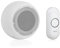 Byron Wireless Portable Doorbell Set, 175 m Range, 8 Melodies, Visual Alert System