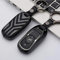 ontto 1 Stück Autoschlüssel Hülle für Vauxhall Opel Astra K Insignia B Zafira C Mokka Corsa E Karl Crossland Schlüssel Metall Cover Etui Schutzhülle Schlüsselschutz Schlüsselanhänger-Schwarz