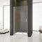 AICA SANITARIOS Mampara de Ducha Abatible Gris Mate 5mm 70x185cm
