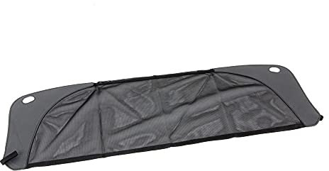 Aperta Windschott passend für Smart ForTwo (2016-2024) 100% Passgenau OEM Qualität Schwarz Windstop Windabweiser