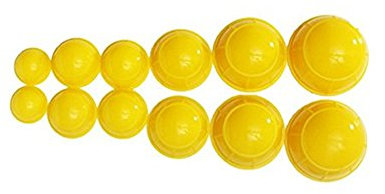 SAZDFY Physiologisch Unbedenklich Medizinisches Schröpfset für Faszientherap， Ideal für Blutiges Schröpfen/Grippe/Kopfschmerzen (gelb)