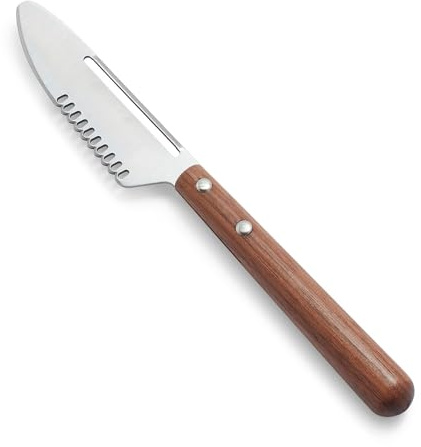 Sur La Table Olivewood Butter Knife, Handcrafted Italian Olivewood Spreader for Butter, Cheese and Condiments