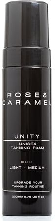 Rose & Caramel Unity Unisex Self Tanning Mousse Light Medium