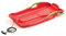 NEUSTANLO Rodel Bob Schlitten Modell Hornet Rot mit Zugseil und Griff