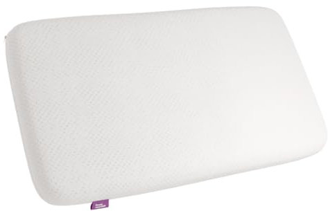 Emma® Essentials Schaumstoffkissen 35x70cm - Atmungsaktiv, Feuchtigkeitsregulierend, Waschbar bis 40°C