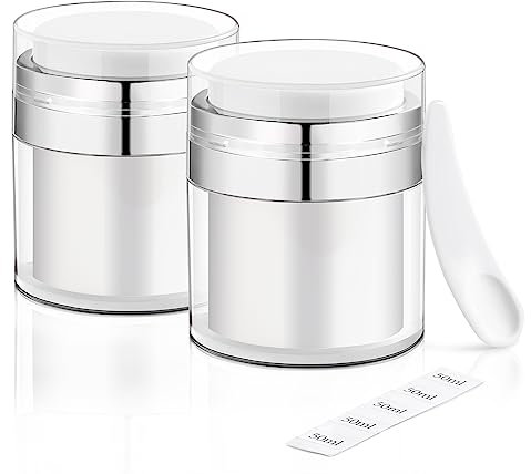 airless pump jar, cream jar (50ML*2)