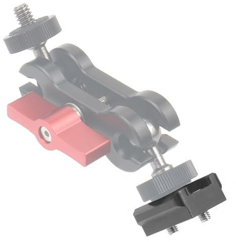 NovelGoal Monitor Mounting Plate Compatible with DJI Ronin S Gimbal M4 to 1/4 Screw Adapter Extention for Monitor Magic Arm Camera Video Adapter