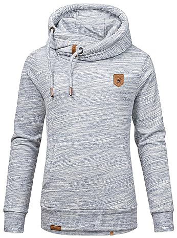 REPUBLIX Damen Kapuzenpullover Sweatjacke Pullover Hoodie Sweatshirt RD-014