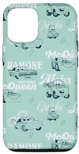 iPhone 12/12 Pro Disney and Pixar’s Cars Lightning McQueen & Friends Pattern Case