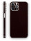 ROXXCOVER Kompatibel mit iPhone 12 Pro Skin Wrap Aufkleber - Schützt vor Kratzern und Stößen - Folie Schutz für Seiten und Rückseite (Black Mulberry Vinly)