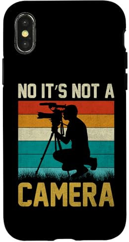 Hülle für iPhone X/XS Landvermessungs-T-Shirt - Nein, es ist keine Kamera - Kartograph
