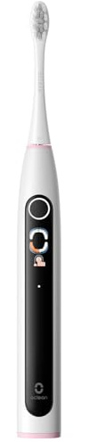 Oclean Schallzahnbürste X Lite Grau, Elektrische Zahnbürste mit 5 Putzmodi, Electric Toothbrush mit 40 Tage Akkulaufzeit, IPX7 Wasserdicht, 72000VPM, SmarTimer, EasyStart, Grau