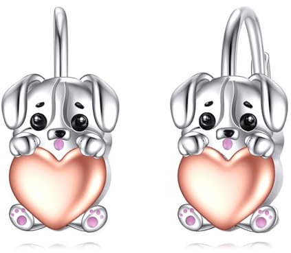 Schmuck-Tier Ohrringe, Damenschmuck, Tier Sancho Silberkaninchen, Koala & Panda 925 Sterling Silber Creolen, Niedlich für Damen, Kinder und Mädchen