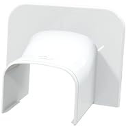 Air Conditioning Trunking 100MM White Wall Rosette