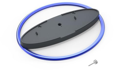 Support vertical pour console PS5 PRO/PS5 Slim/pour consoles PS5, support de bureau universel pour toutes les consoles P5 et les éditions numériques (bleu)