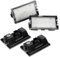 AUTOLUXE 2 x Super Bright White 6000K LED License Number Plate Lights Canbus Error Free for Land Range Rover Models Discovery 3 4 Freelander 2 LR3 LR4 Sport L320