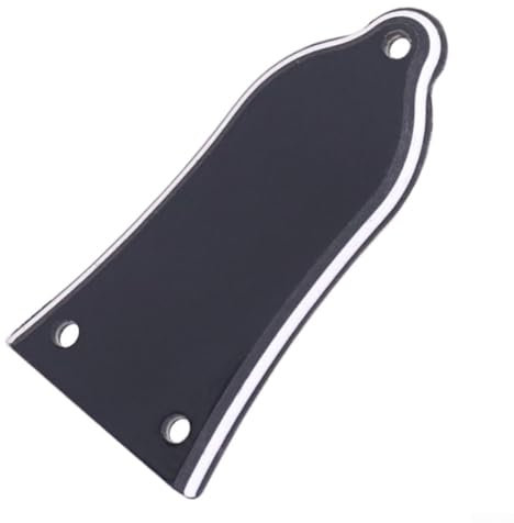 Accessoire guitare Truss Rod Cover 3 trous en PVC léger
