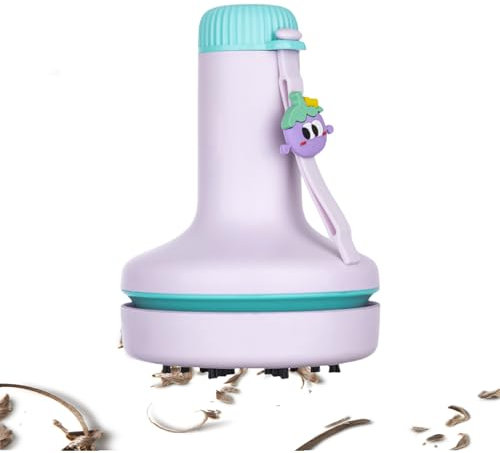 Desktop Vacuum, Small Desk Vacuum Cleaner, Cordless, Portable, 3.39x3.39x4.61 Inches Rechargeable Handheld Machine Tool for Computer, PC, Interior and Kitchen Cleaning