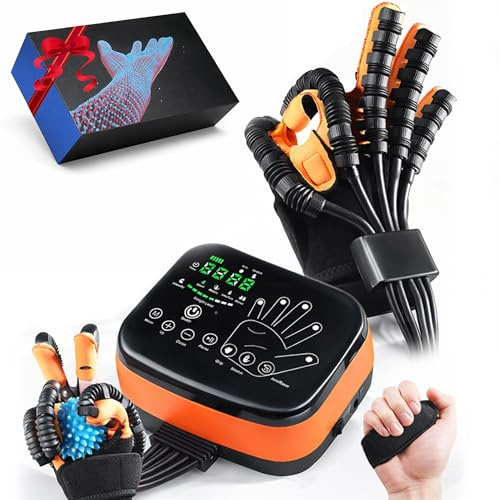 6th-Gen Rehabilitación Robot Guantes para Recuperación de Accidentes Cerebrovasculares Dedos Mano Ejerciser Equipo Mano Función Guantes de Rehabilitación Guantes de Rehabilitación Mirror Entrenamiento