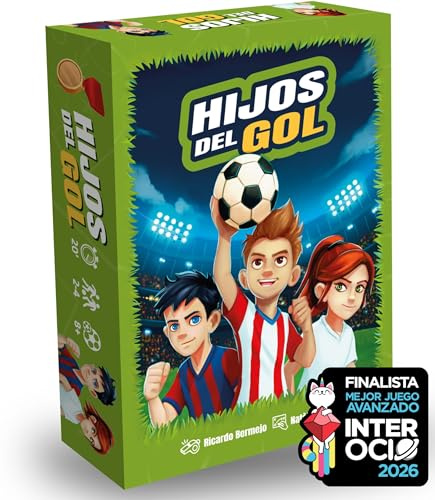 Fußball-Söhne des GOL – 4 Bretter, 6 Würfel, 68 Meeples Spieler und Trainer – Lerne in 1 Zoll zu spielen, ab 8 Jahren und schnelle Spiele ab 20 Jahren – Fordere deine Freunde zum Wettbewerb her!