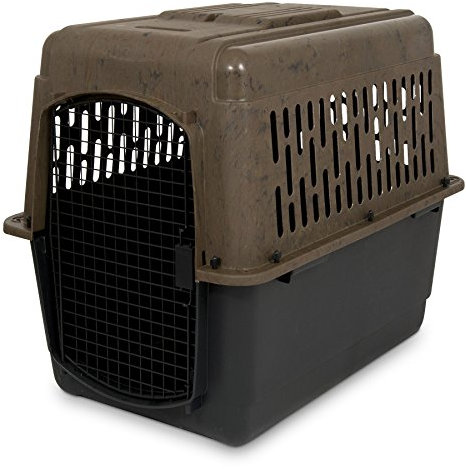 Petmate Ruffmaxx Hundehütte, Camouflage, 101,6 cm (31,8–40,8 kg), für drinnen und draußen, für große, mittelgroße und kleine Hunde, aus recyceltem Material mit 360-Grad-Belüftung, hergestellt in den