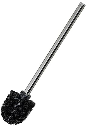 Fackelmann Ersatz-Toilettenbürste MARE, WC-Bürste für 86756, Klobürste (Farbe: Silber/Weiß), Menge: 1 Stück