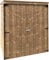 SOLID SUPERIA Abri de Jardin Storage Modern Bois 183 x 90 x 179 cm S8582-1LD